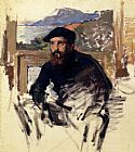 Claude Monet Monet_Self_Portrait_In_His_Atelier painting